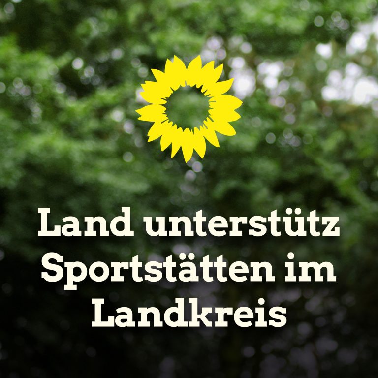 Land unterstütz Sportstätten im Landkreis