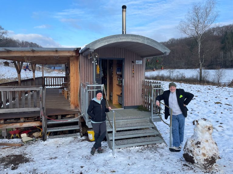 Austausch im Waldkindergarten